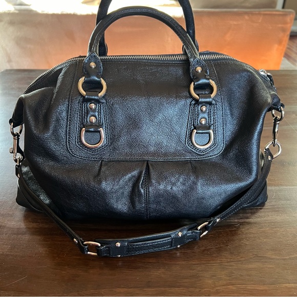 COACH Madison Leather Large Sabrina Satchel Handbag - Picture 2 of 16